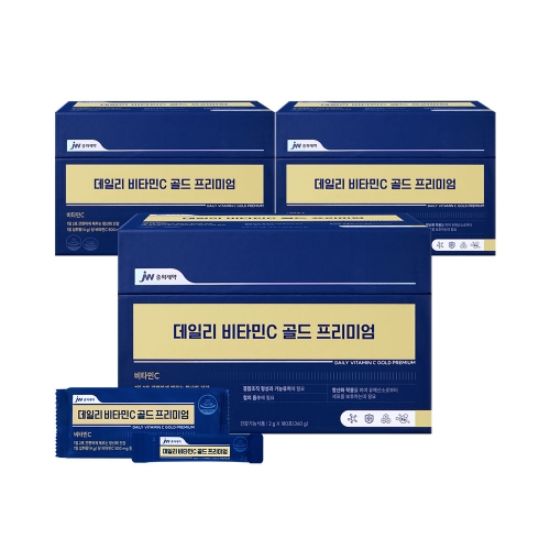 JW중외제약 데일리 비타민C 골드 프리미엄 180포 x 3박스