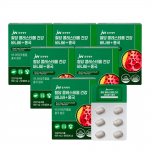 JW중외제약 혈당 콜레스테롤 건강 바나바+홍국 60정 x 6박스