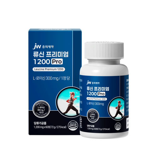 JW중외제약 류신 프리미엄 1200 Pro 60정 x 1박스 (2개월분)
