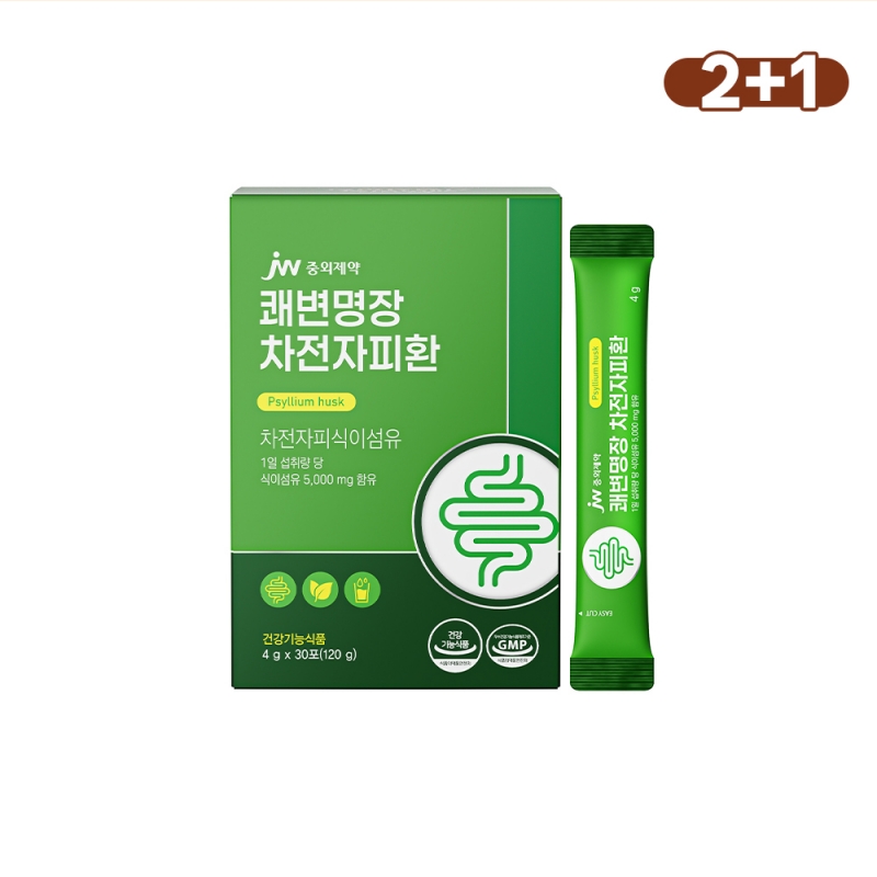 JW중외제약 쾌변명장 차전자피환 30포