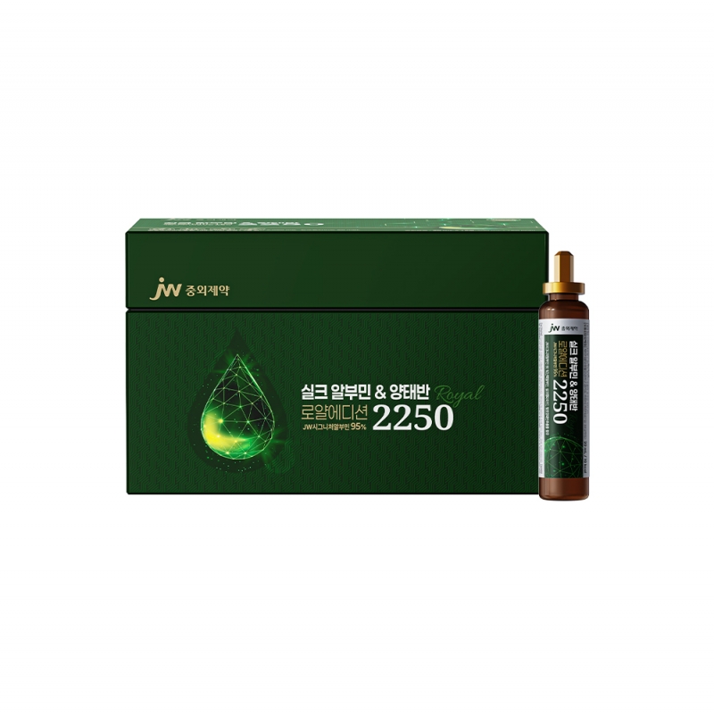 JW중외제약 실크 알부민 양태반 로얄에디션 2250 (20ml x 15병) x 1박스