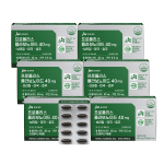 JW중외제약 프로폴리스 플라보노이드 40mg 브라질&middot;미국&middot;호주 60캡슐 x 6박스 (12개월분)