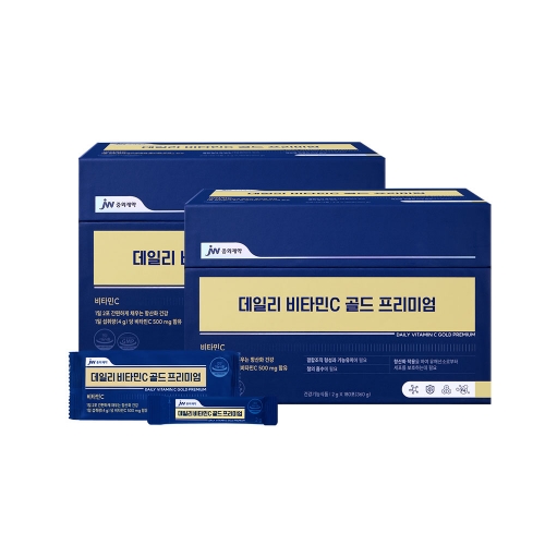 JW중외제약 데일리 비타민C 골드 프리미엄 180포 x 2박스
