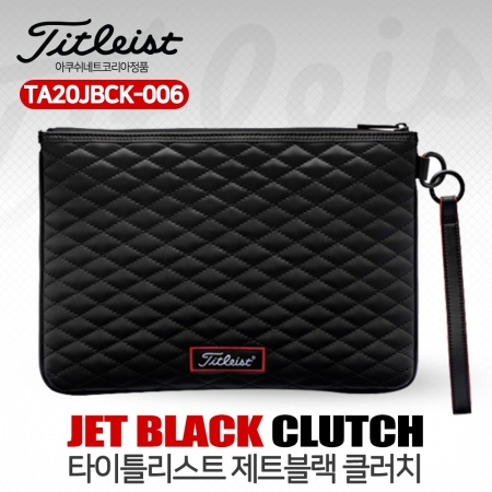 2021 NEW 타이틀리스트 제트 블랙 클러치 TA20JBCK-006