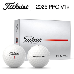 2025 NEW 타이틀리스트 Pro V1x 골프공 4피스 [아쿠쉬네트코리아정품]