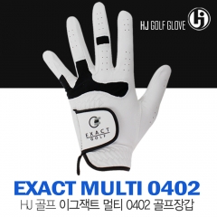 HJ골프 이그잭트 멀티0402 극세사 골프장갑 화이트블랙