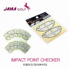 자마골프 골프타점마커 스티커 정확한 임팩트 위치확인 샷 포인트 체크  (정품)