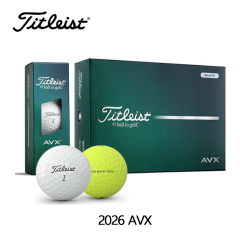 2026 타이틀리스트 AVX 골프볼 3피스 12알 (정품)