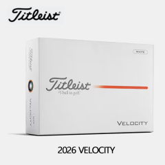 2026 타이틀리스트 VELOCITY 벨로시티 골프볼 2피스 12알 [정품]