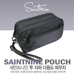 [넥센] 세인트나인 SAINTNINE 투지퍼 다용도 골프 파우치 [그레이]