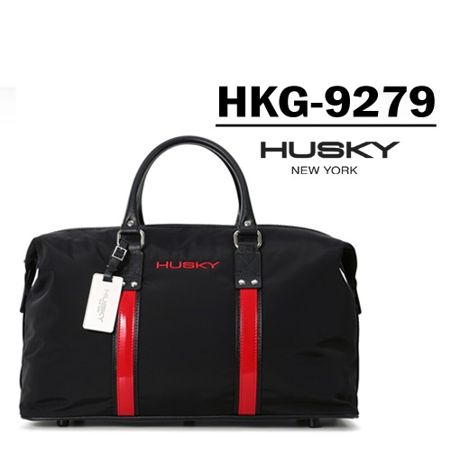 [허스키뉴욕 정품] HUSKY 허스키골프백 HKG-9279 BLACK RED 보스턴백