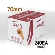 아이스크림 콘 과자 [프리미엄 웨이퍼 70mm] (240개/BOX)