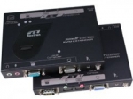 REXTRON 렉스트론 EXAS-3021 300-Meter KVM Extender w/ Audio, Serial & IR