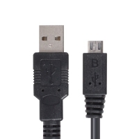 넷메이트 NMC-UMB05E USB2.0 마이크로 5핀(Micro B) 케이블 New 0.5m (블랙)
