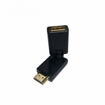 LANstar 라인업시스템 LS-HDMIG-AMFR HDMI 변환젠더 19핀 A/M-AF 360도 꺾임