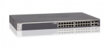 NETGEAR GS728TX 스위칭허브 24포트 1000Mbps+10G SFP 2포트+10G UTP 2포트 랙마운트가능