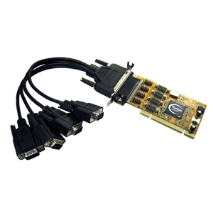 Centos 센토스 CI-2044 4Port PCI RS-232 Multi-Port (Cable,LP)