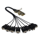 Centos 센토스 CI-208 8Port PCI Express RS-232 Multi-Port (Cable,LP)