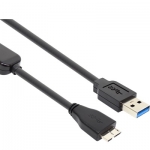 넷메이트 CBL-D302MB-10M USB3.0 AM-MicroB 리피터 10m