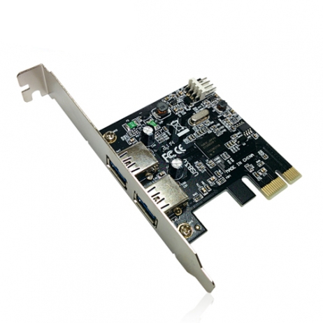 LANstar 라인업시스템 LS-PCIE-EX302 PCI EXPRESS USB3.0카드 , USB3.0 2+1PORT, NEC