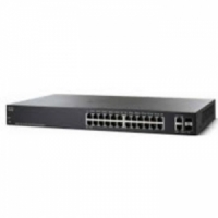 시스코 SG220-26P-K9-EU 스위칭허브 24포트 1000Mbps + 2SFP 랙마운트가능 PoE