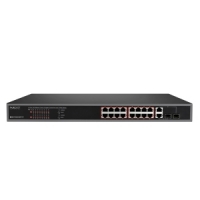 넥스트 NEXT-POE316SFP-TP 10/100Mbps 16포트 + Gigabit 2TP/2SFP FULL POE스위치(250W)