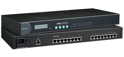 MOXA 목사 NPORT 5650-8-M-SC 8PORT RS-422/485 디바이스 서버/ DB9 Male/ 921.6Kbps지원/ 렉가이드 포함 (Multi-Mode, SC Type)