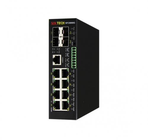 솔텍 SFC8000G 10/100/1000Mbps TP 8포트 + 100/1000/2.5Gbps SFP 2슬롯 + 100/1000Mbps SFP 2슬롯