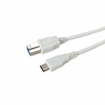 랜스타 LS-U31-CM3BM-1M USB 3.1 Type C 케이블 (3.1 C/M-3.0 B/M), 1M