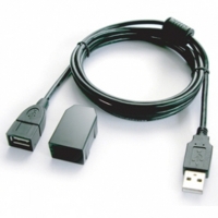 랜스타 LS-USBLOCK-1.8M USB 2.0 (A형연장/LOCK클립) 케이블 1.8M