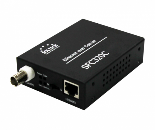 솔텍 SFC320C 10/100Mbps TP 1포트 + BNC 1포트(2Km)