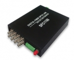 솔텍 SFC1100-8V1D 8채널 비디오, 1데이터 신호를 장거리 전송