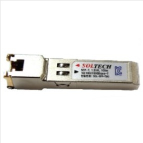 솔텍 SFP-1000T  광모듈 10-100-1000Base-T GBIC SFP 광 모듈 미니지빅 UTP RJ45 100m 기가비트 지빅모듈 SFP모듈)