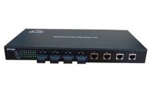 솔텍 SFC400-SCM4 멀티모드 광 4Port/ 10/100Base-T 4Port