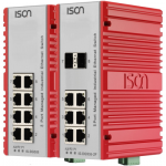 ISON IS-DG508 8-port Gigabit Din-Rail Managed Layer 2/4 Industrial Ethernet Switch