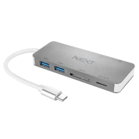 넥스트 NEXT-9715TC-PD Type-C to USB3.0 x 2p/SD/Micro SD/PD 카드리더기 아답터