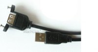 마하링크 ML-U002 USB 2.0 M/F 고정형 케이블 1M