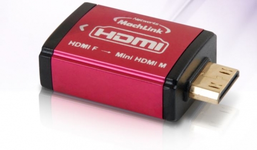 ML-H003 HDMI to MINI HDMI F/M 메탈 젠더