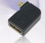 ML-H012 HDMI to Micro HDMI F/M 꺽임 젠더