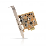SUNIX UPD2018-B USB3.1 Gen2 Type-C 2포트 DP Alt모드 PCI-E 확장카드/10Gbps/4K@60Hz