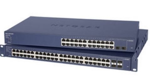 NETGEAR GS724TP 스위칭허브 24포트 1000Mbps+2SFP/PoE+ 랙마운트가능
