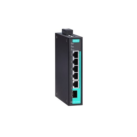 MOXA 목사 EDS-G205-1GTXSFP  5G-port full Gigabit unmanaged Ethernet switches
