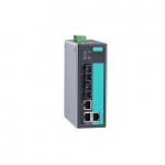 MOXA 목사EDS-405A-EIP-T Entry-level managed Ethernet switch with 5 10/100BaseT(X) ports, EtherNet/IP enabled, -40 to 75°C operating temperature