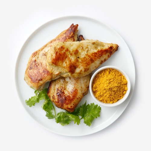 [파워닭] 닭가슴살 치킨브레스트 카레맛 1kg