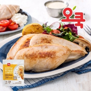 [오쿡] 오리지날 닭가슴살 5kg (200g x 25팩)