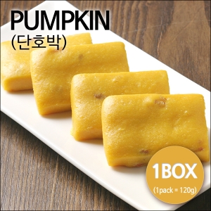 [자연애벗] 효리떡 (단호박) 120g x 12팩