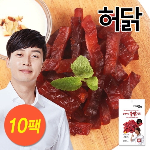 [허닭] 허닭 불닭가슴살 육포 300g (30g×10팩)