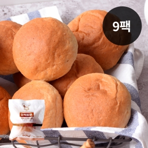 [바디닭] 닥터밀 오직통밀 모닝빵 9팩
