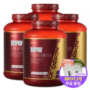 [스포맥스] [Four패키지] 더블유피에이치 2.5kg x 4 (쉐이커2개증정)