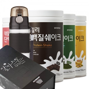 [스포맥스] [건강 라이프 패키지] 데일리 단백질 쉐이크 750g x 알카스톤 600ml